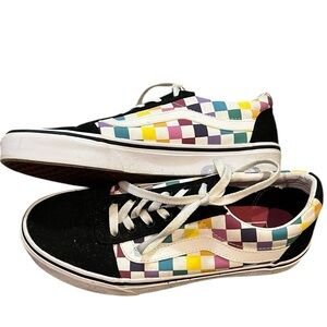 Vans oldskool rainbow Checkered Women's Sneakers